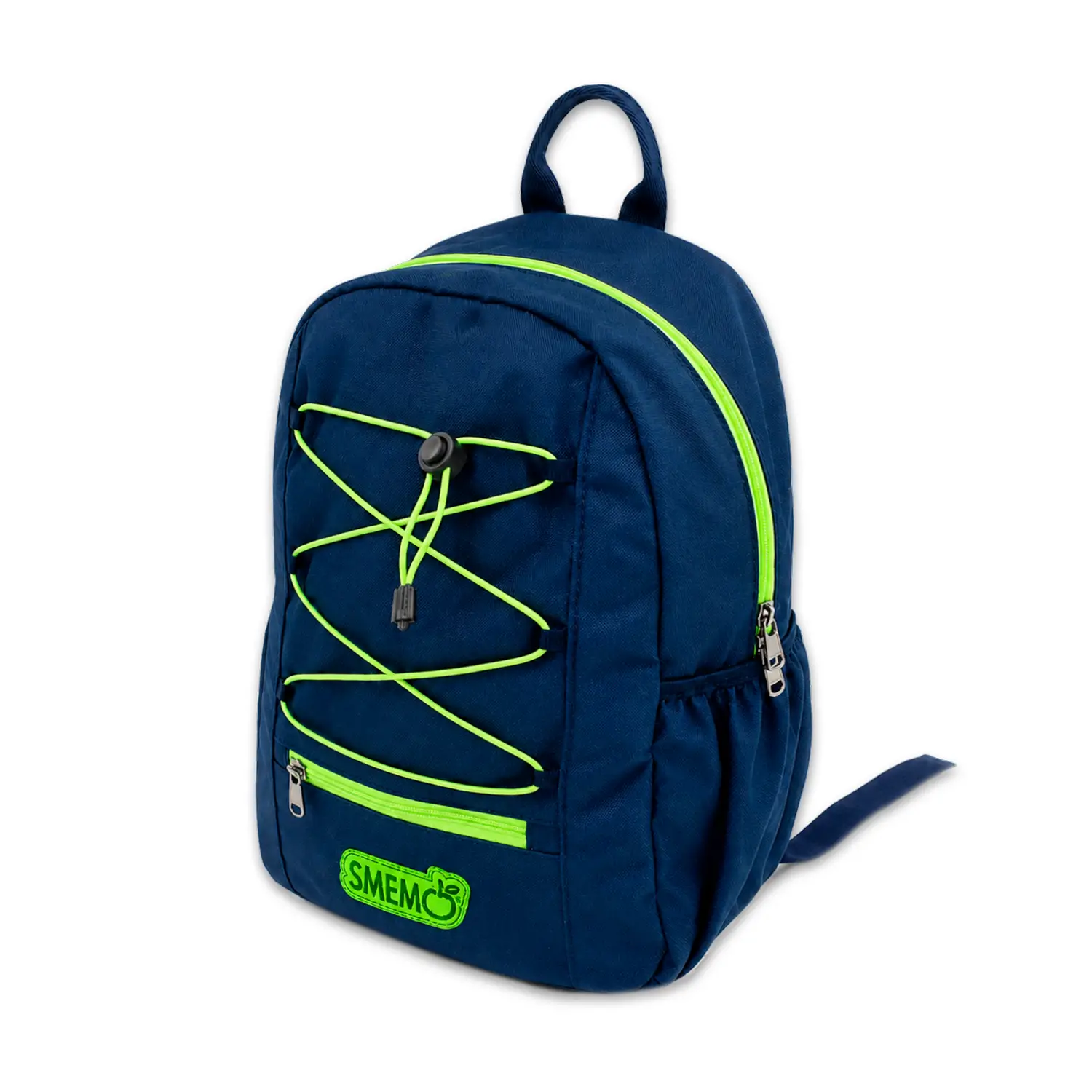 Smemo Zaino Navy Lime - zaini americani