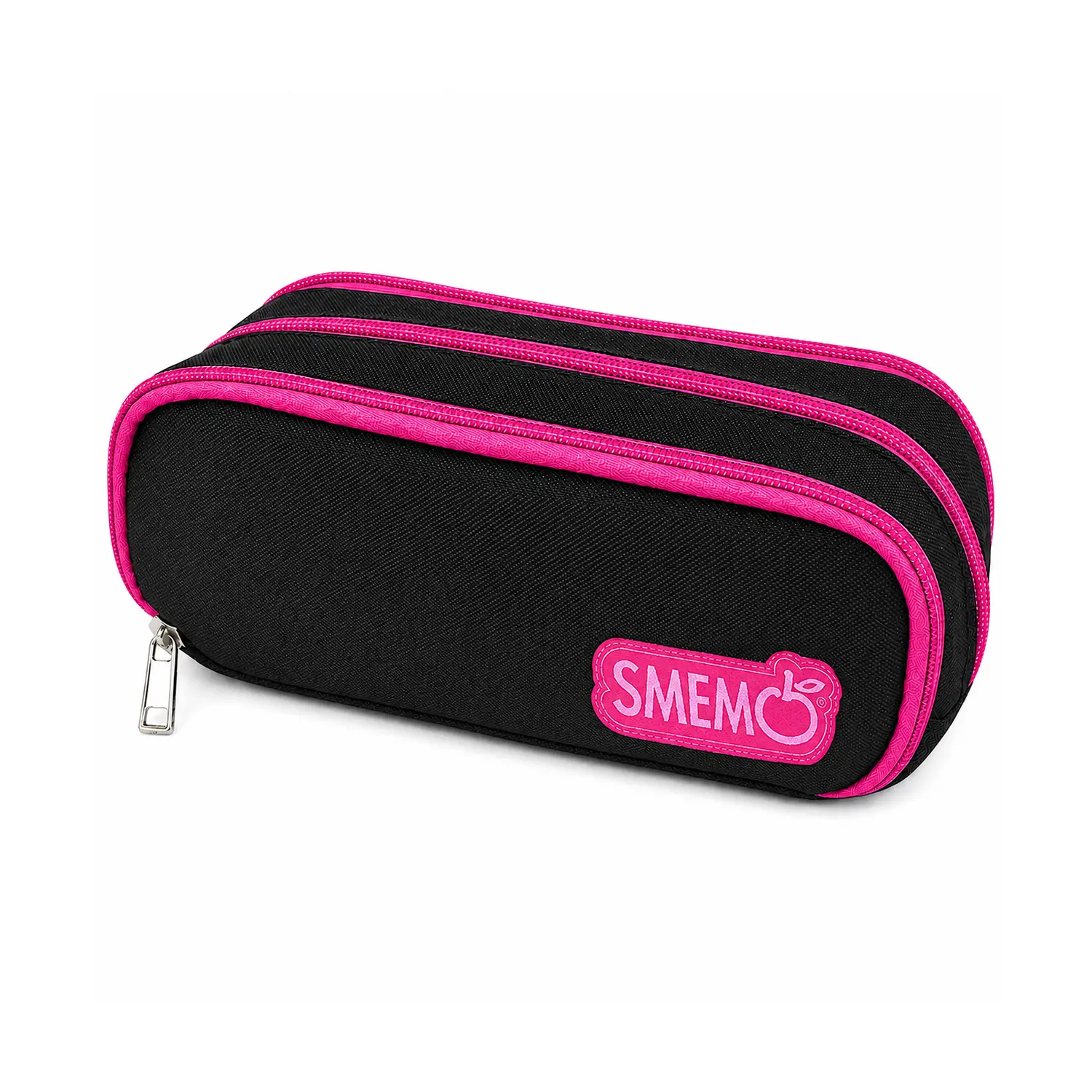 Smemo Busta Tre Cerniere Black Pink - bauletti tombolini bustine