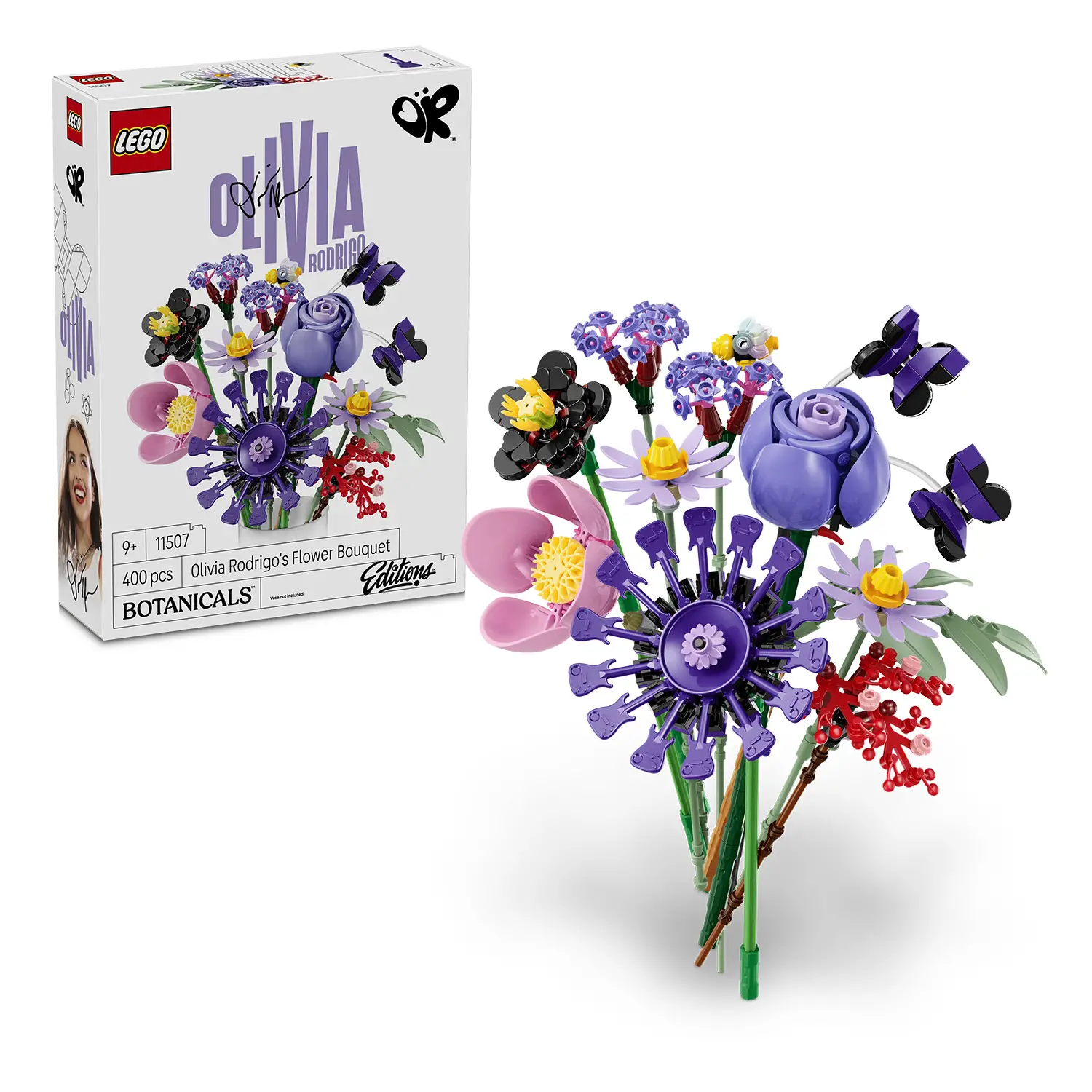 LEGO Bouquet di fiori di Olivia Rodrigo 11507 - 400 Pezzi - lego