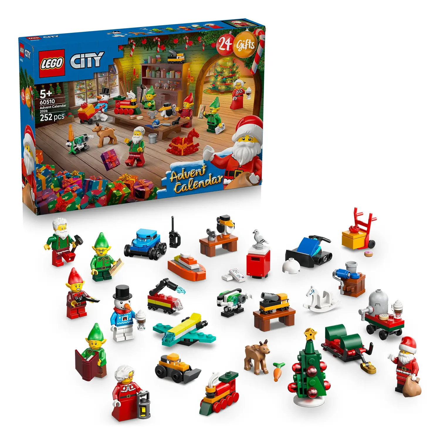 LEGO City Calendario Avvento 2026 60510 - 252 Pezzi - lego