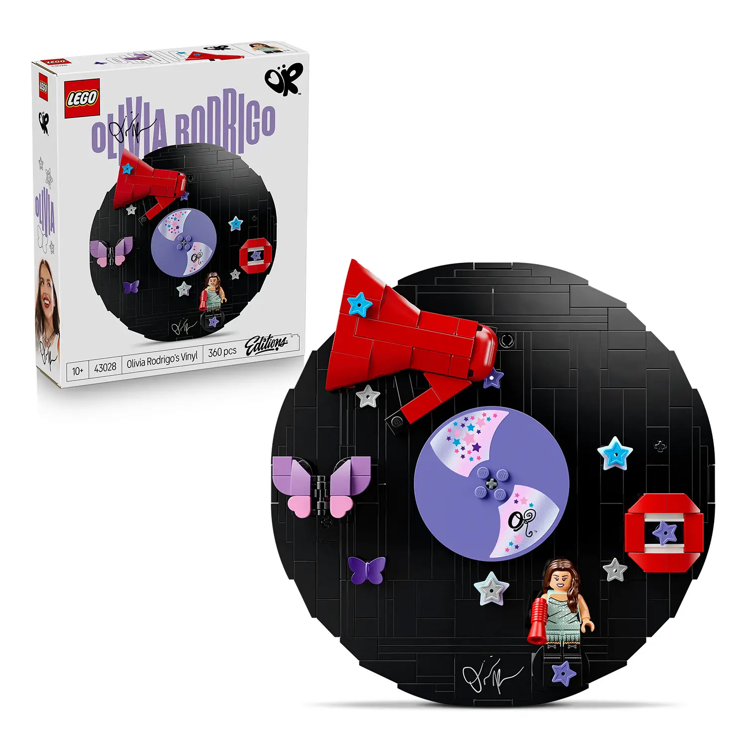 LEGO Editions Music Vinile di Olivia Rodrigo 43028 - 360 Pezzi - lego