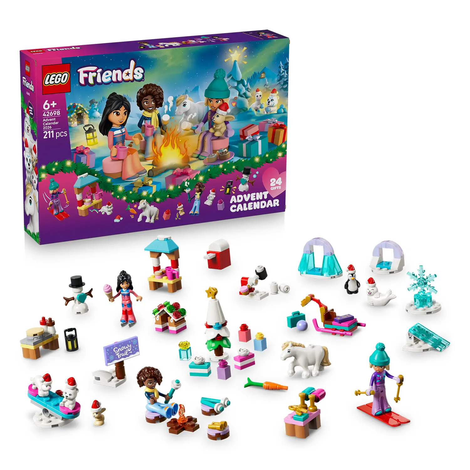 LEGO Friends Calendario Avvento 2026 42698 - 211 Pezzi - lego
