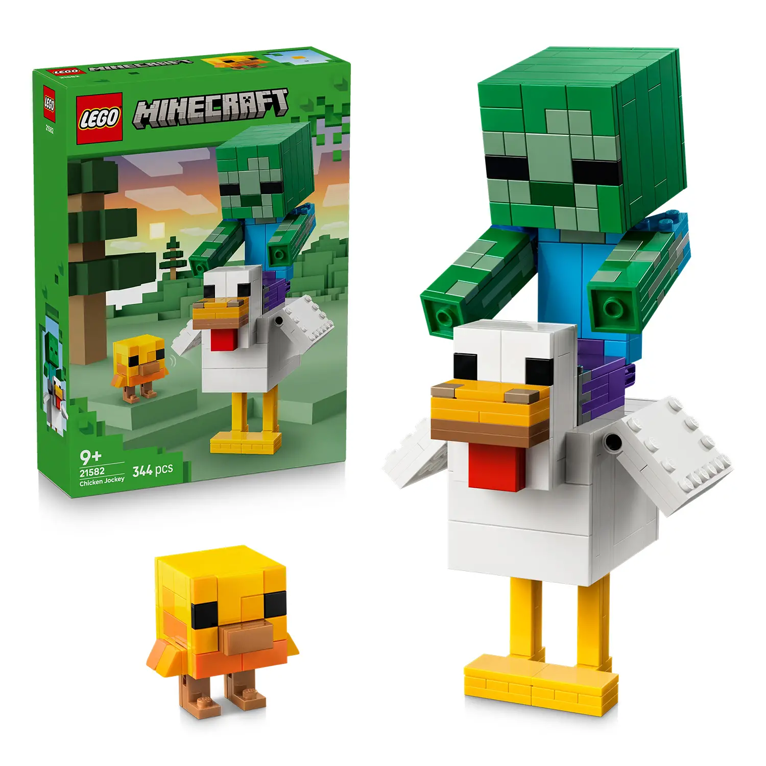 LEGO Minecraft Fantino di polli 21582 - 344 Pezzi - lego