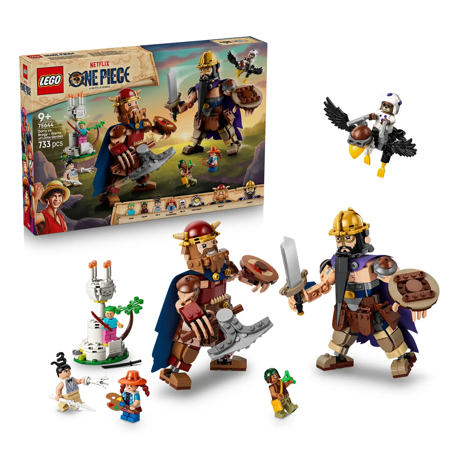 LEGO Dori contro Brogi – Giganti di Little Garden - 733 Pezzi - lego