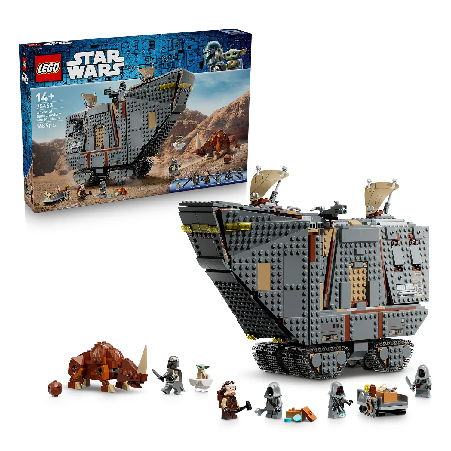 LEGO Sandcrawler e Mudhorn Offworld 75453 - 1683 Pezzi - lego