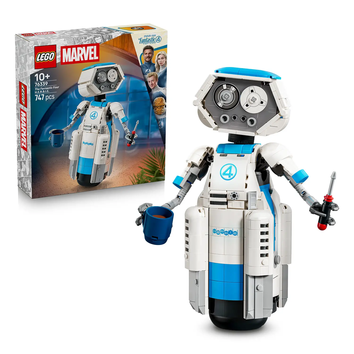 LEGO I Fantastici Quattro H.E.R.B.I.E. 76339 - 747 Pezzi - lego