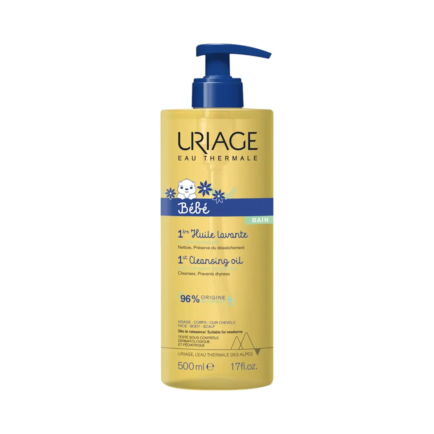 Uriage Bebè Olio Detergente 500ml - cosmesi e igiene
