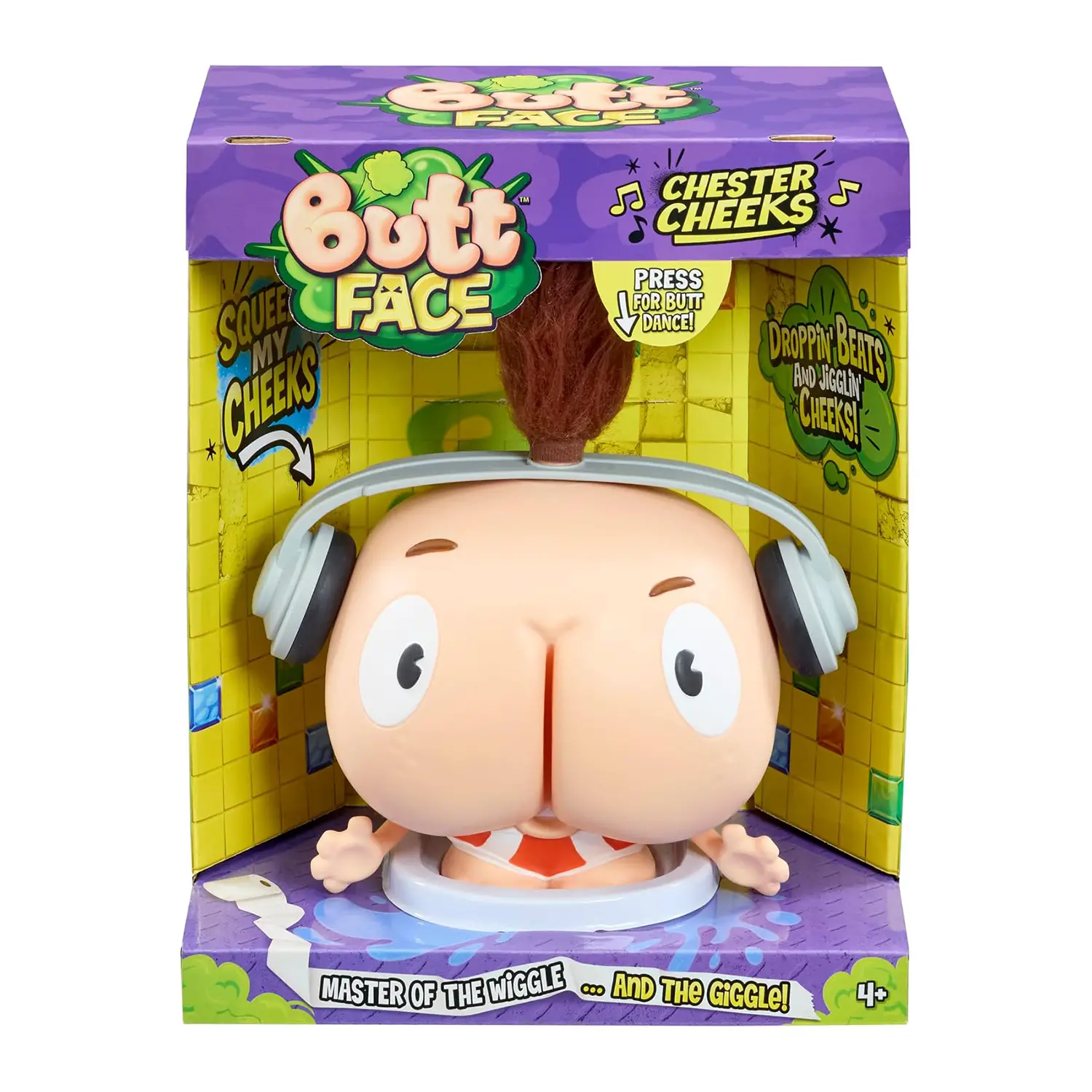 Gioco Interattivo Goliath Butt Face Chester Cheeks con Suoni e Musica - giochi elettronici