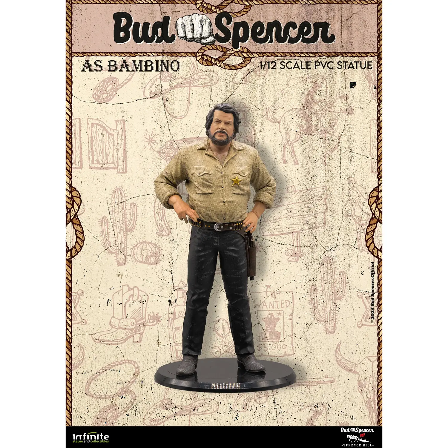 Bud Spencer as Bambino PVC Figure 16 cm Scala 1:12 - action figures ed accessori