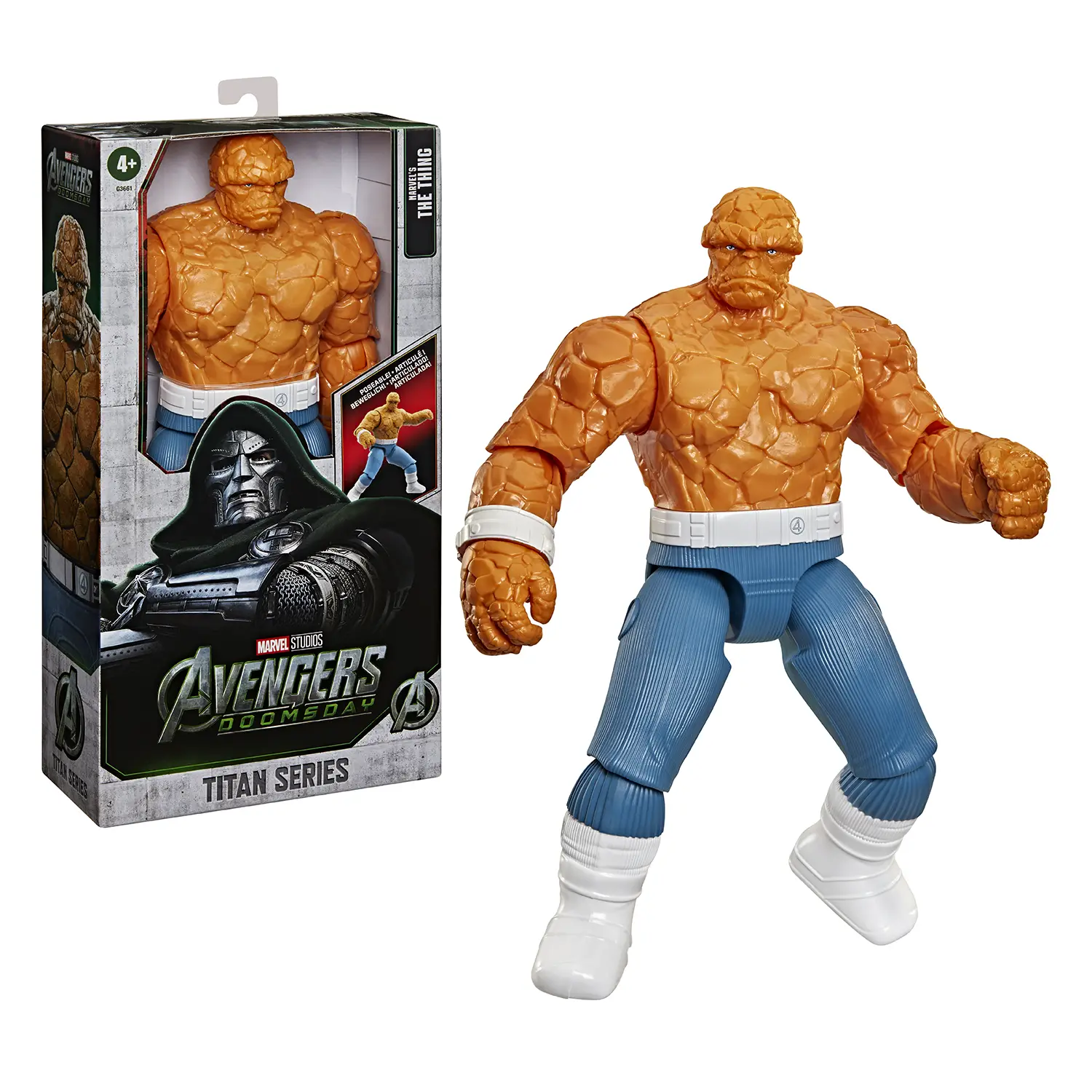 Avengers Titan Hero The Thing Action Figure 30cm - action figures ed accessori