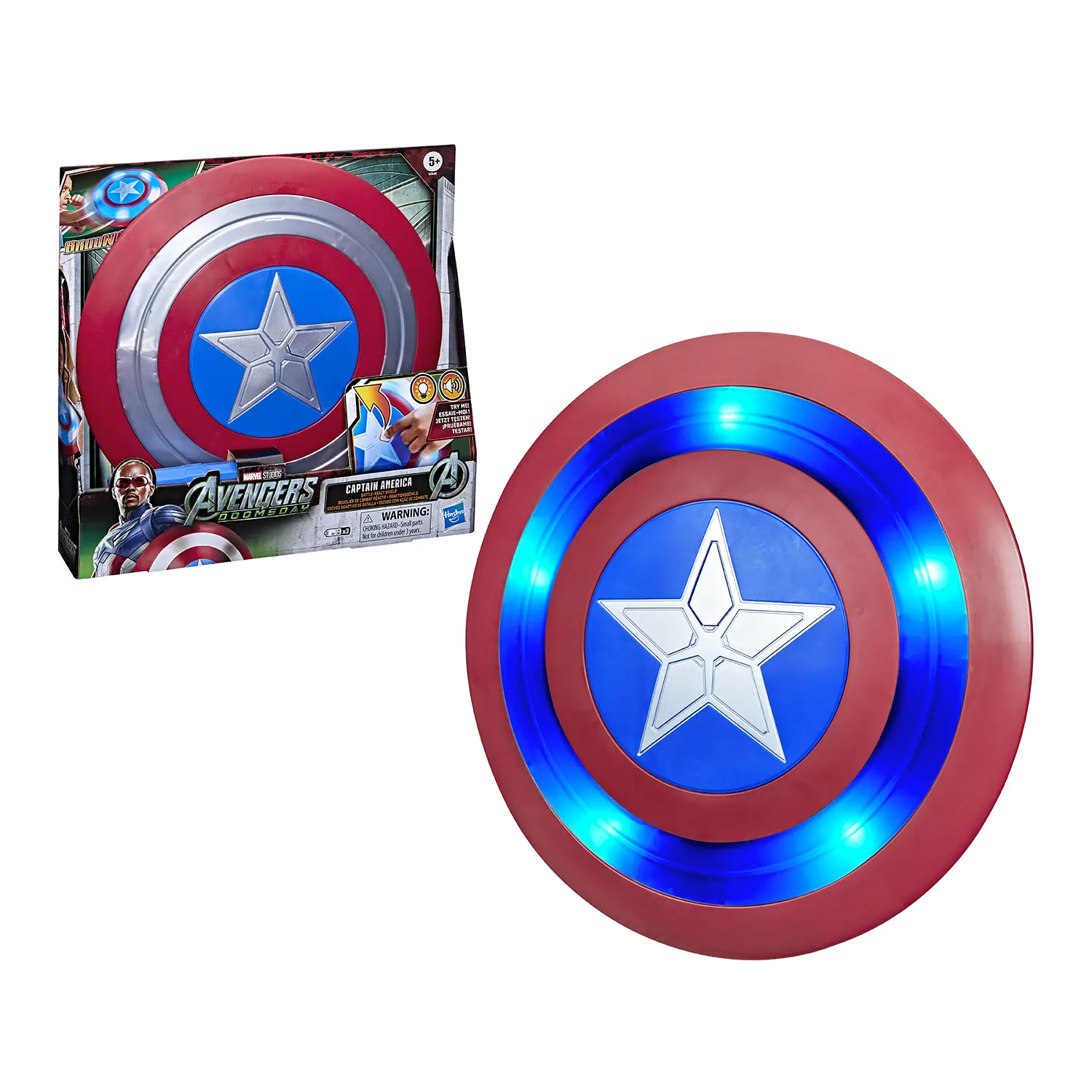Avengers Doomsday Scudo Capitan America - action figures ed accessori