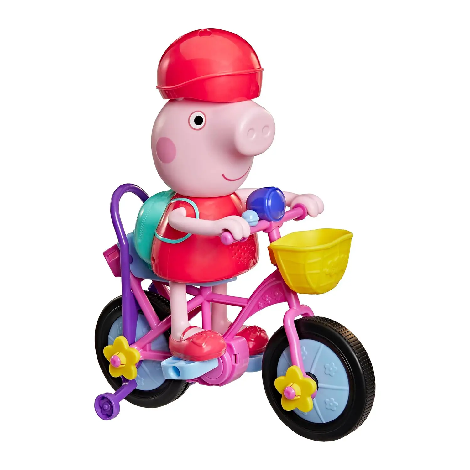 Peppa Pig Playset Con Bicicletta - action figures ed accessori