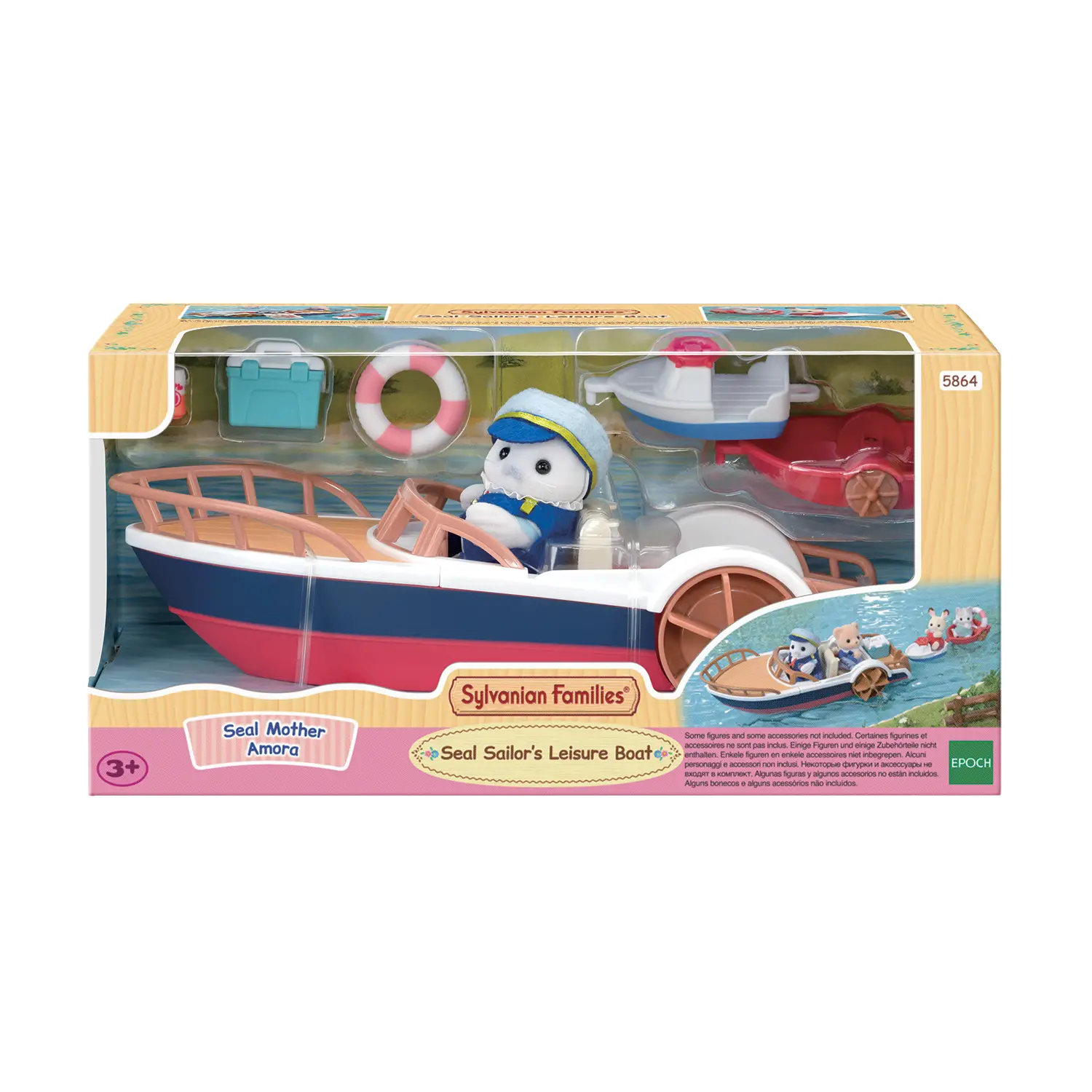 Sylvanian Families La Barca Della Foca Marinaio - play set