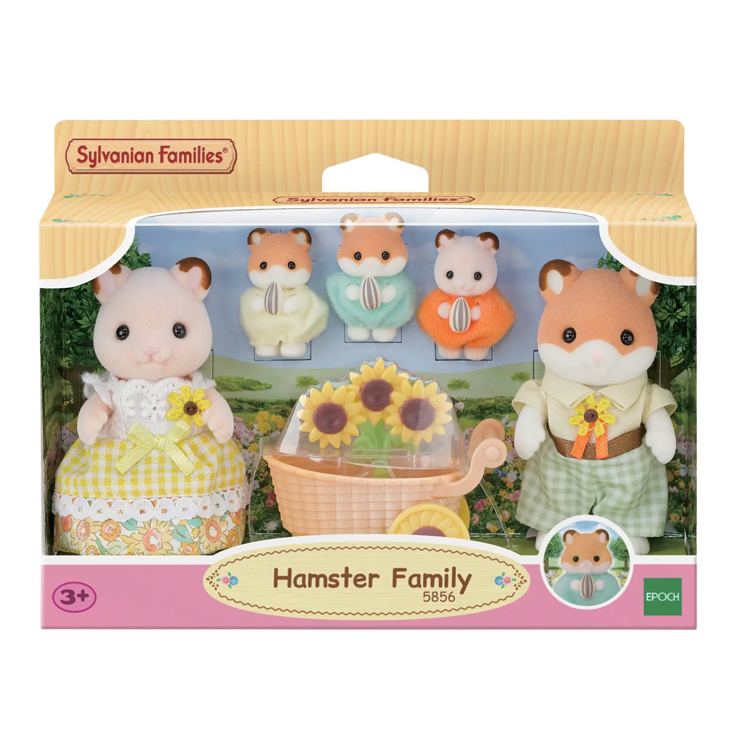 Sylvanian Families Famiglia Criceto - collezionabili bambina