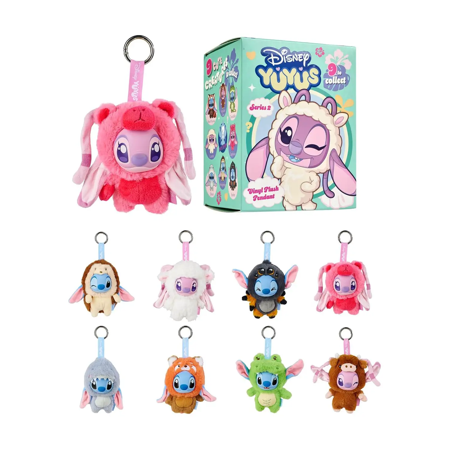 Disney Yuyus Stitch & Angel - peluches 0/36 mesi