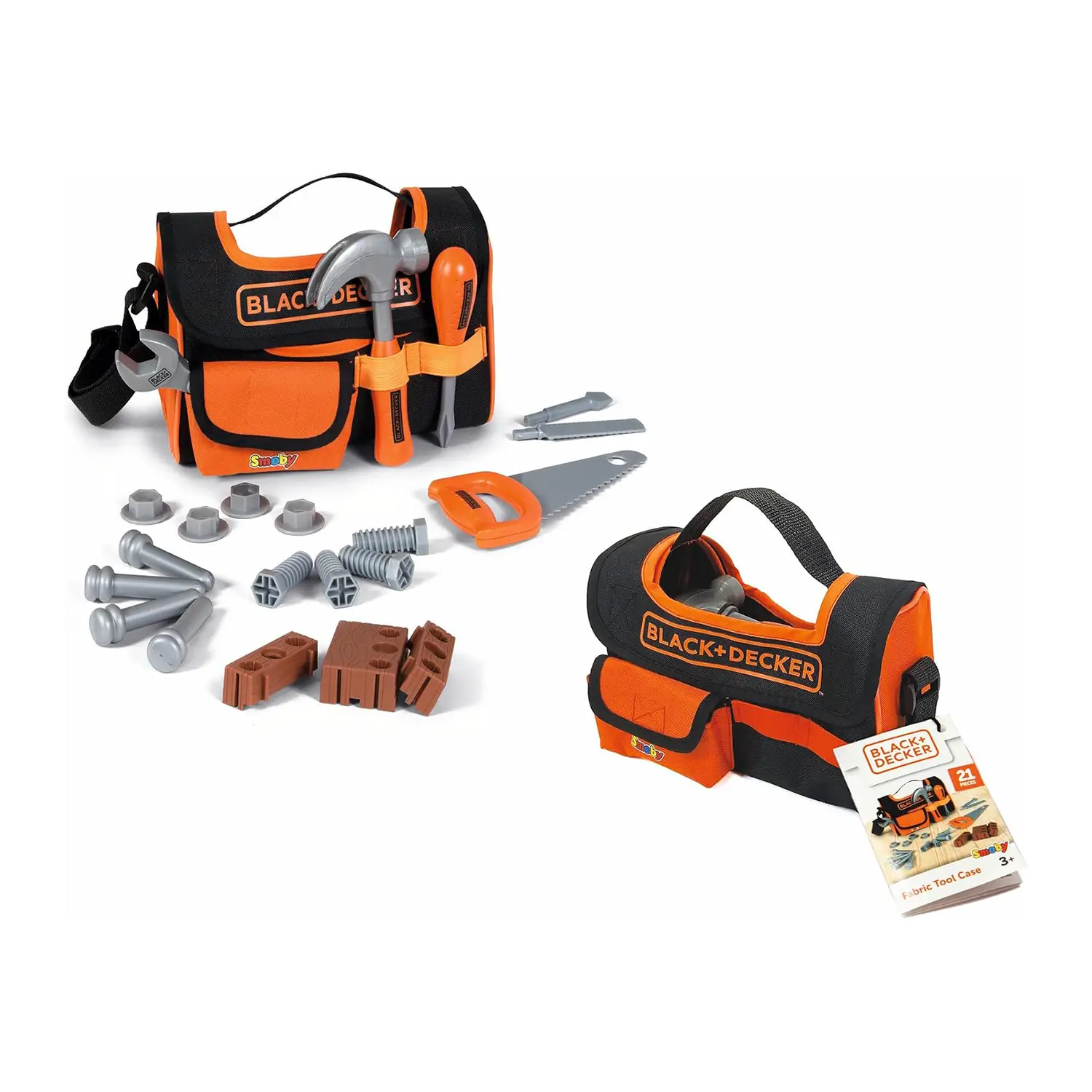 Black & Decker Valigetta Porta Attrezzi In Tessuto Con Accessori - Professioni e mestieri