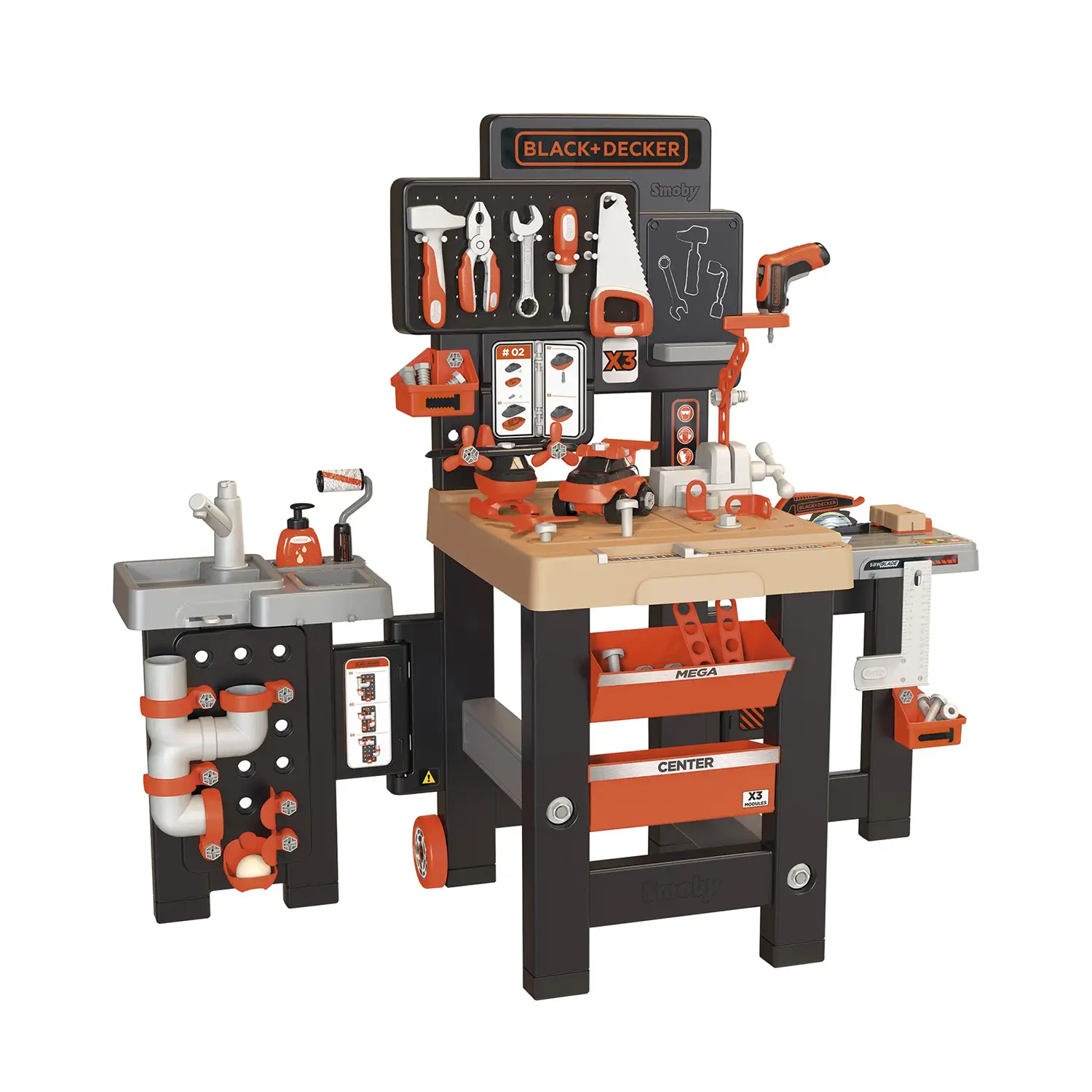 Black & Decker Mega Center Con 100 Accessori - Professioni e mestieri