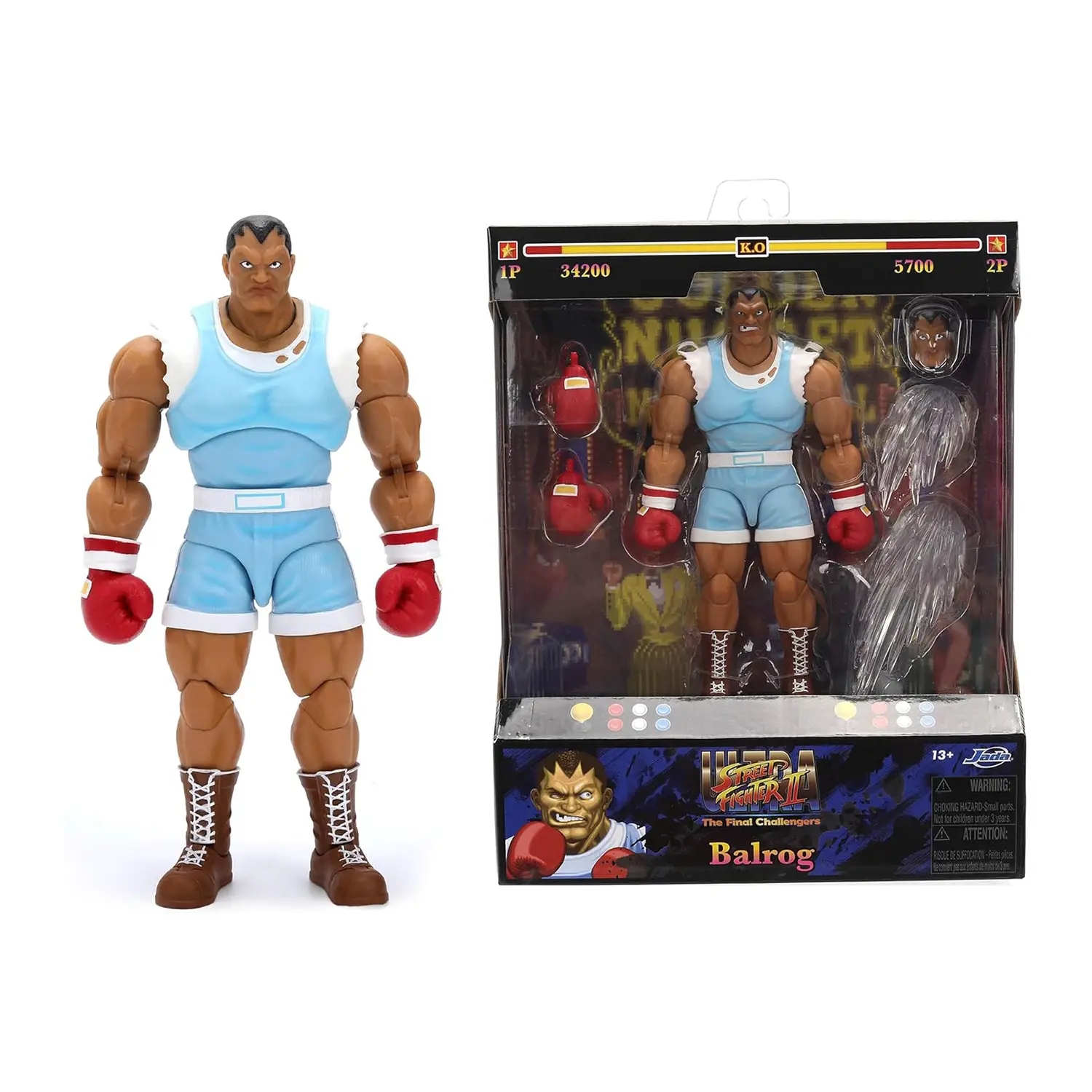 Street Fighter II Balrog Personaggio 17 Cm - action figures ed accessori