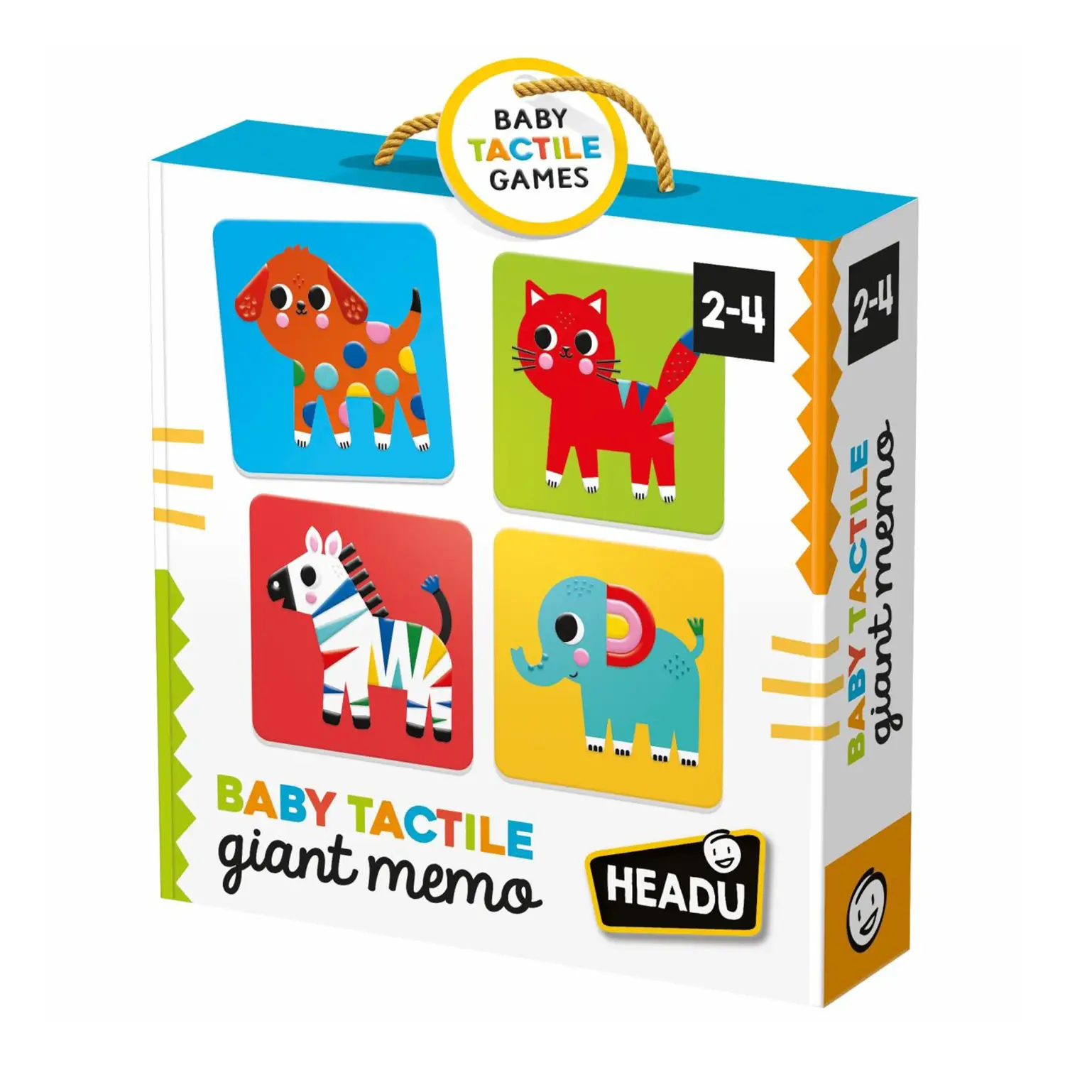 Baby Tactile Memo Gigante Gioco Educativo Headu - Associazioni e tombole