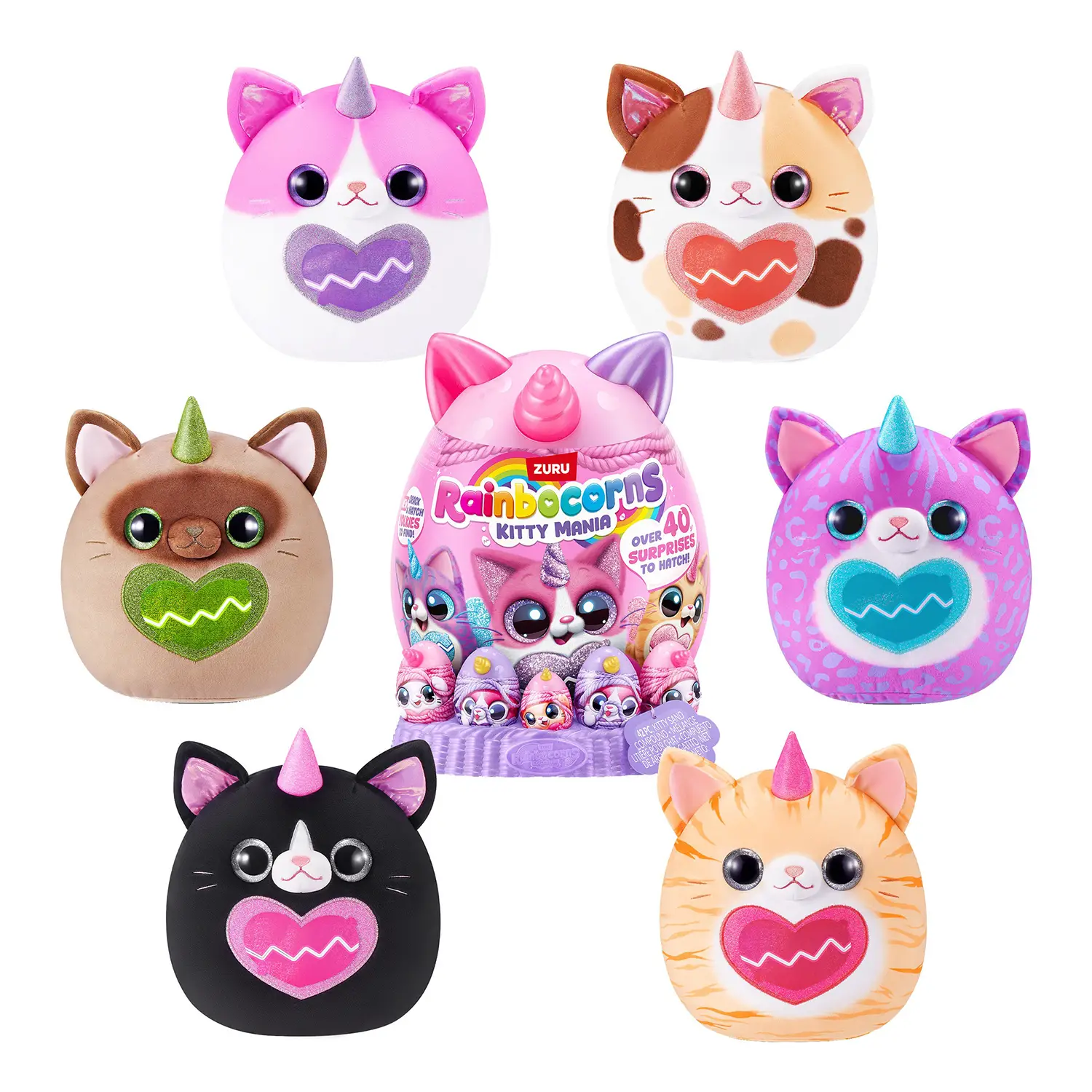 Rainbocorns Eggzania S2 Kitty Mania Sorpresa - collezionabili bambina