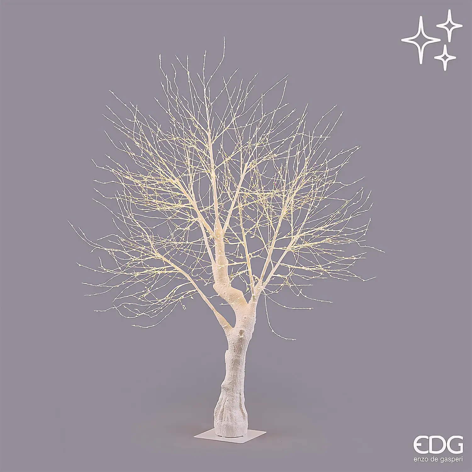 EDG Albero LED Melo 3072 MicroLED Bianco H220 cm IP44 - alberi led di design