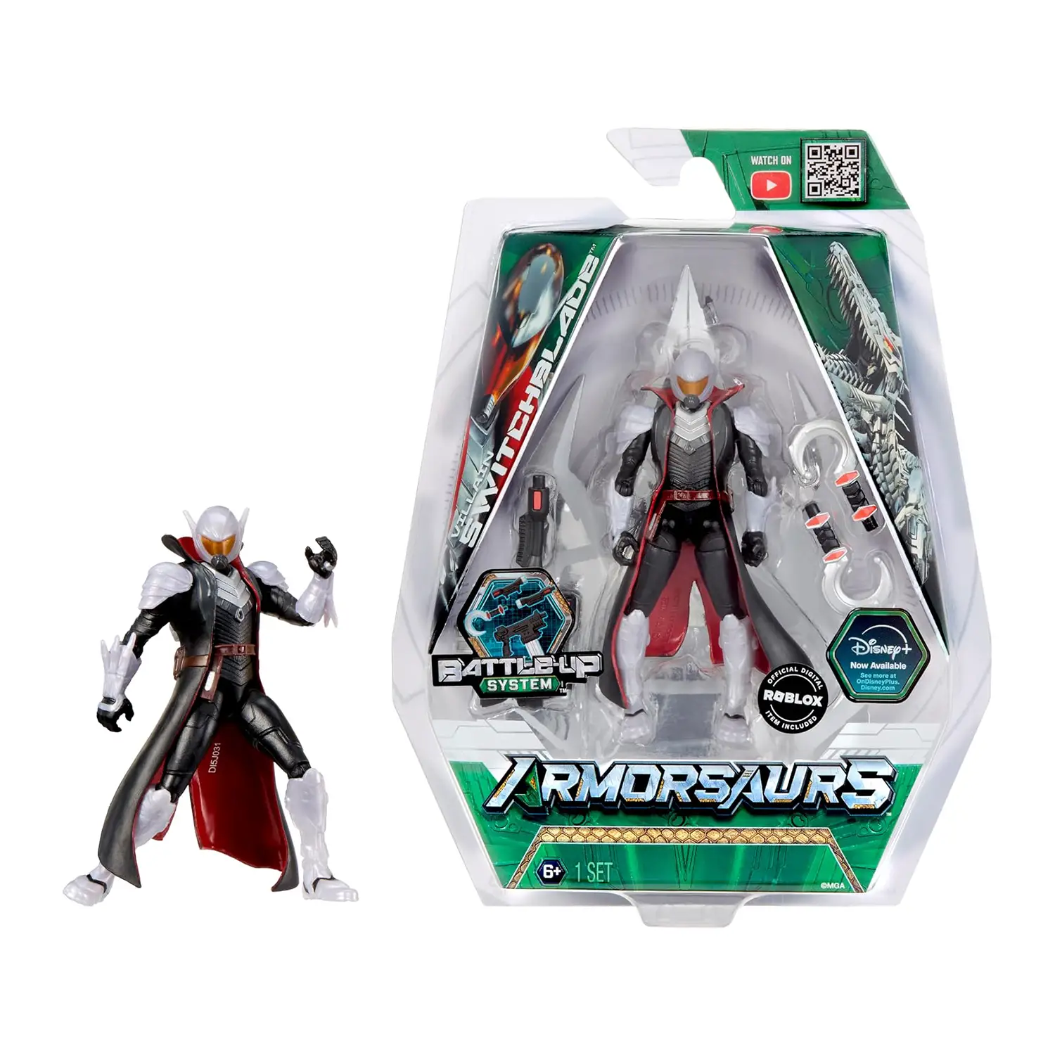 Armorsaurs Personaggio Articolato Pilota Switchblade - action figures ed accessori
