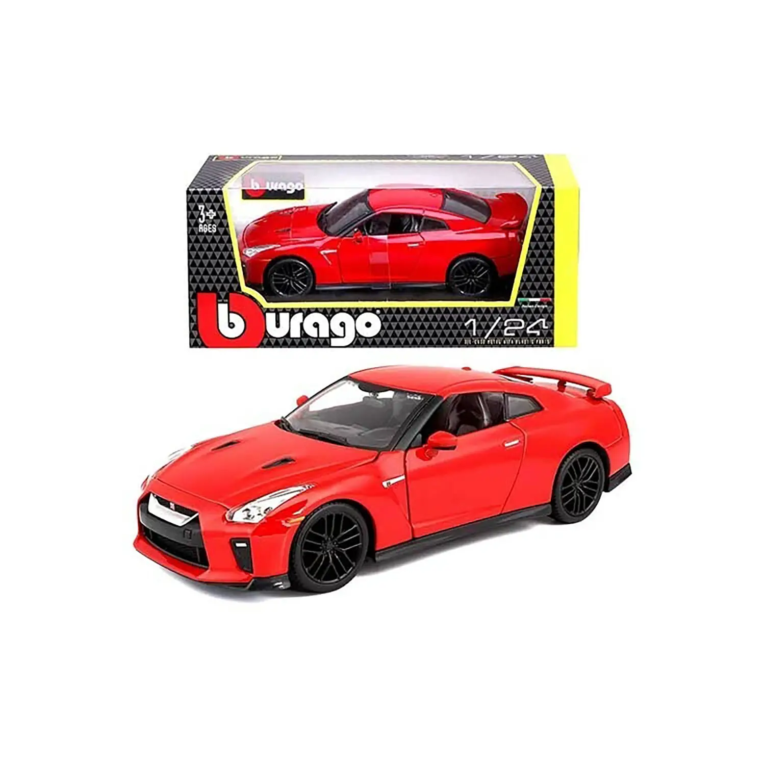 Auto 1:24 Nissan GT-R 2017 - diecast