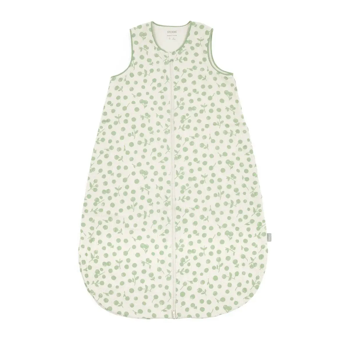 Stokke Sleeping Sack Summer 3-6m Ocs Sage Green Berries - sacchi termici