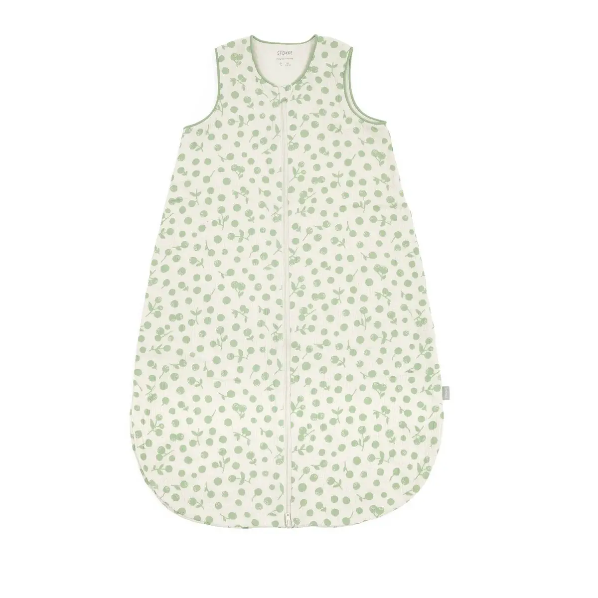 Stokke Sleeping Sack Summer 12-24m Ocs Sage Green Berries - sacchi termici