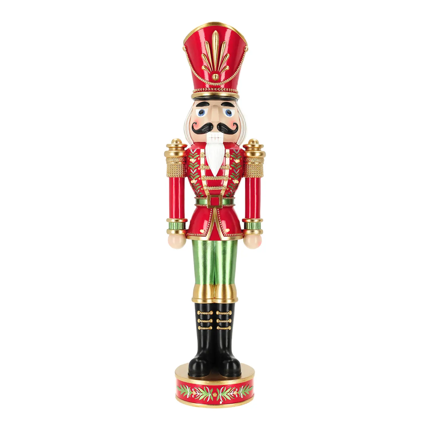Schiaccianoci di Natale 61 cm a Batteria con LED Multicolore TIMSTOR - schiaccianoci