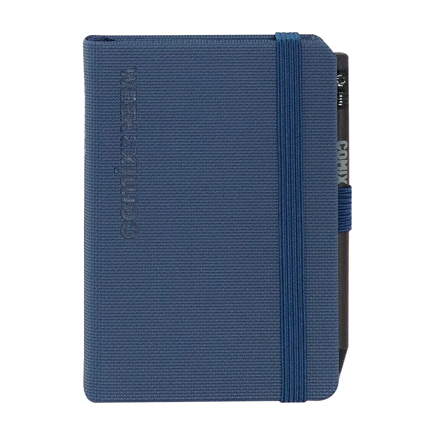 Agenda Comix 2027 Settimanale Pocket Blu Texture 12 Mesi - agende