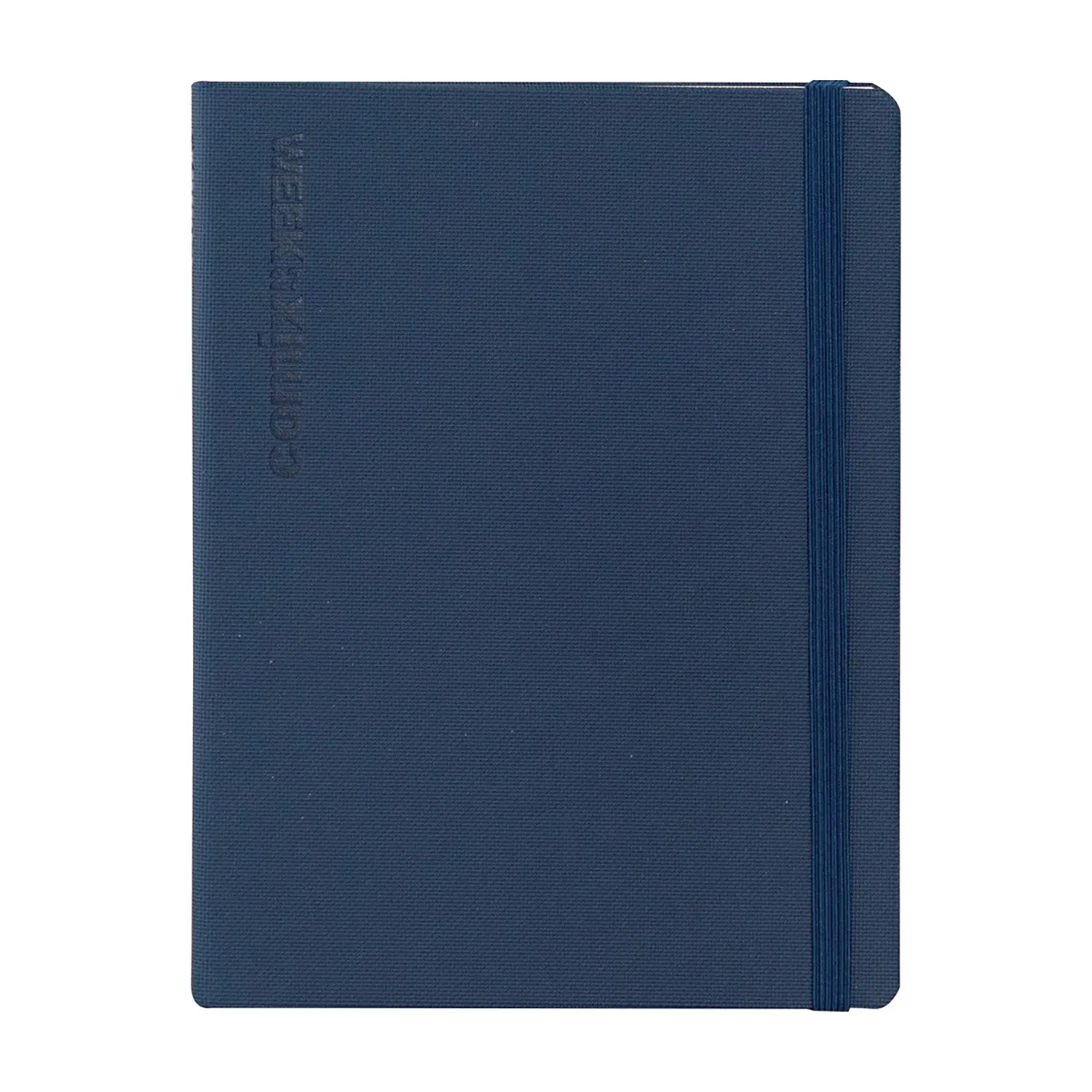Agenda Comix da Tavolo 2027 Settimanale Verticale Blu Texture - agende