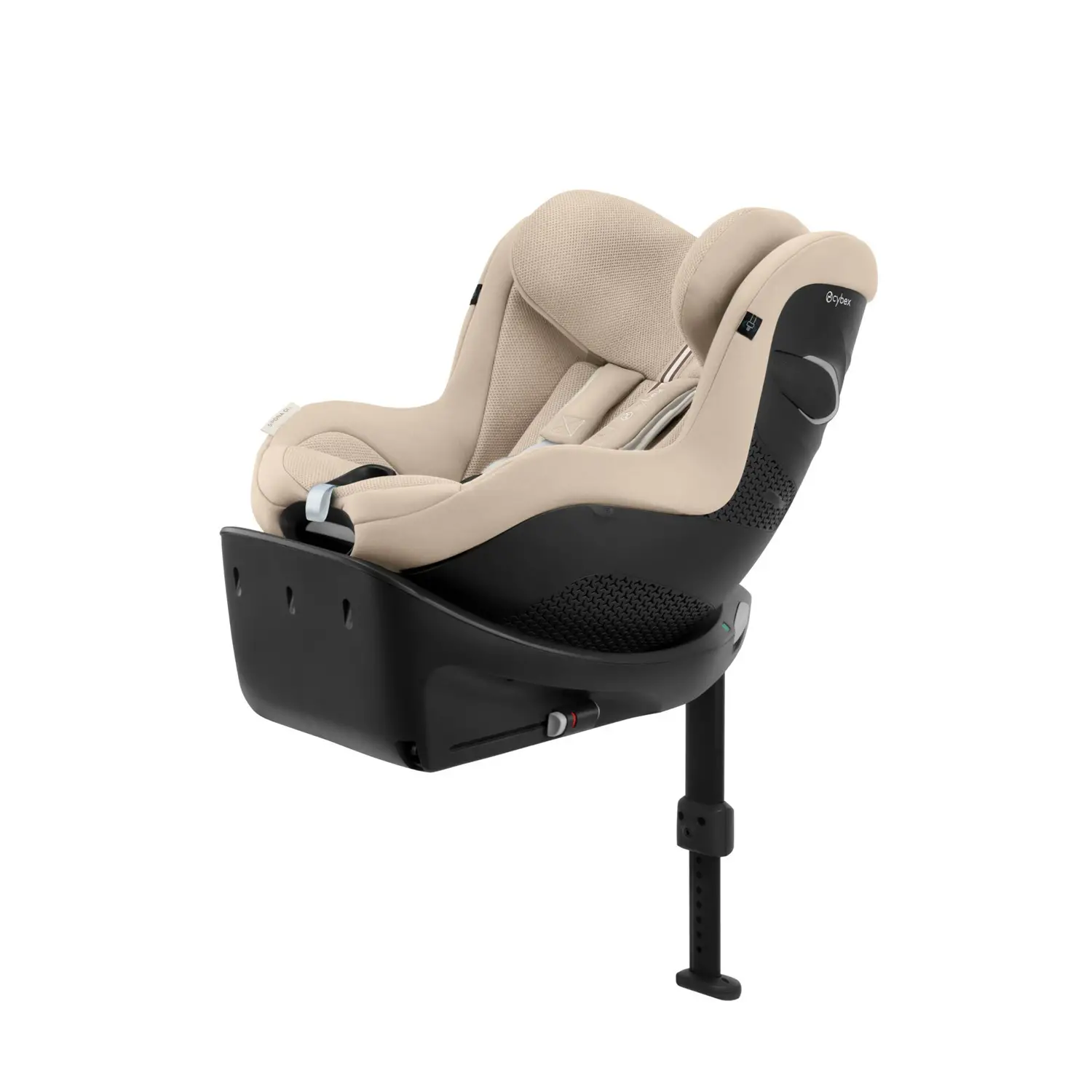 Cybex Seggiolino Auto Sirona Gi I-size Plus Almond Beige Con Base 61-105cm - bambini 40-105 cm (0-4 anni)