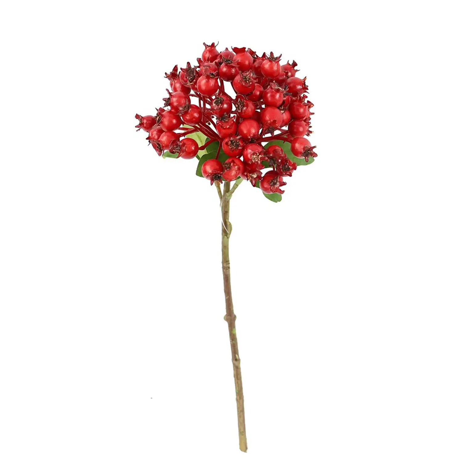 Pick Natalizio Selyn con Bacche Rosse 30 cm - fiori e ghirlande