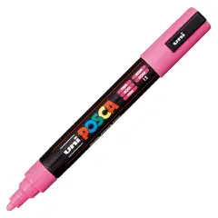 Pennarello Uni Posca Punta Media - Punta 1,8-2,5 mm - Rosa