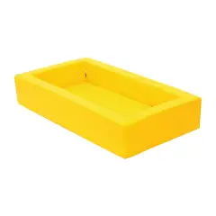 Lettino Culla Morbida con Sponde Giallo