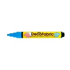Pennarello per Tessuti - Punta 3 mm - Azzurro | Marker Permanente per Stoffa