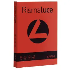 Carta Colorata Rismaluce A3 90 gr – 300 Fogli - Rosso
