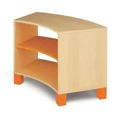 Mobile Divisorio Nova Arancio per Ambienti Scolastici, H 63 cm.