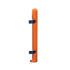 Recinto per Bambini Steccato Wave Palo per Fissaggio a Parete Arancione
