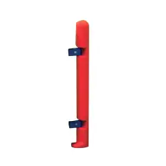 Recinto per Bambini Steccato Wave Palo per Fissaggio a Parete Rosso