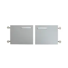 Ante Basse INNOVA Grigio – Coppia Antine per Sopralzo Basso 40,5 x 34,9 cm