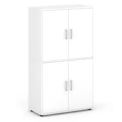 MOBILE VICTORY CON 4 ANTE BIANCHE H 158 CM.