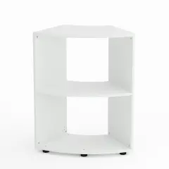 Mobile Scuola Kubò Bianco Curvo 60° H 90 cm – Ripiani Bianchi | Conforme CAM
