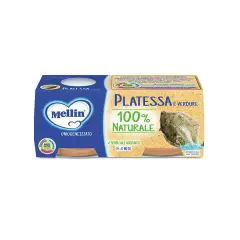 Omogeneizzato Pesce Platessa con Verdure Mellin - 80g x 2