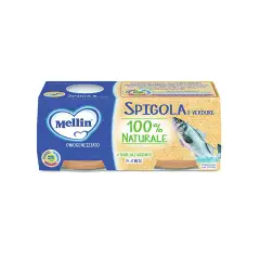 Omogeneizzato Pesce Spigola Mellin - 80g x 2
