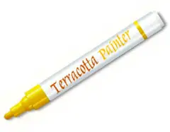Pennarello per Terracotta - Punta 4 mm - Bianco