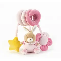 Babycare Coniglietta Spirale Giocagiò 32 cm - Gioco Sensoriale Interattivo