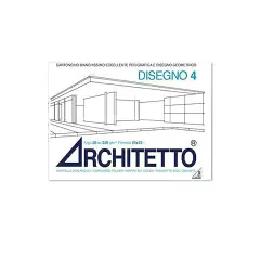 Album Disegno Architetto 4 24x33 Fogli 20 Ruvido