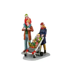 Statuetta “Shopping per Vacanze in Famiglia”